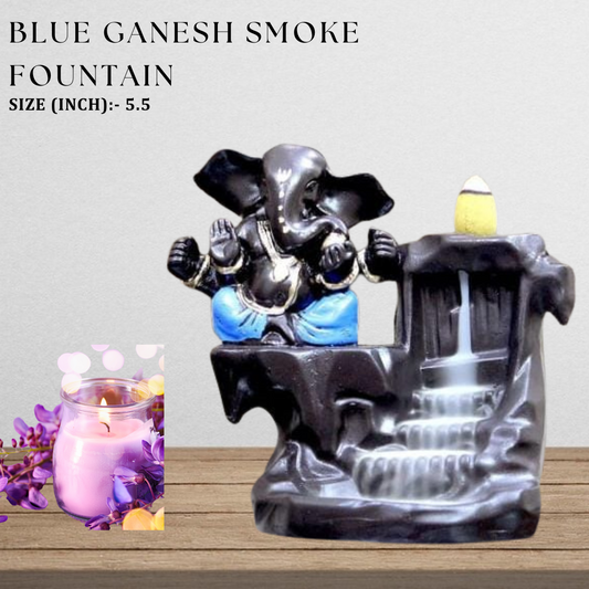 Blue Ganesh Smoke Fountain