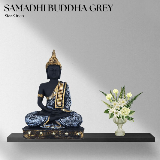 Samadhi Buddha Grey