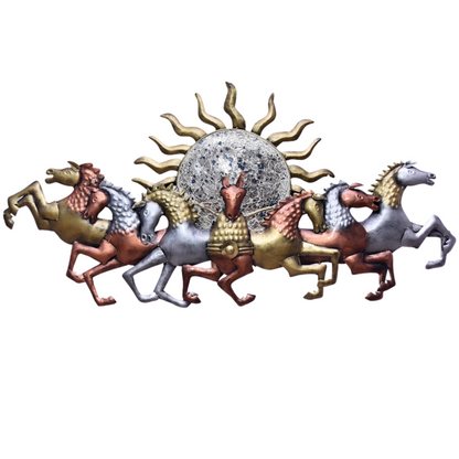 Sun Horses (Size - 58X33")
