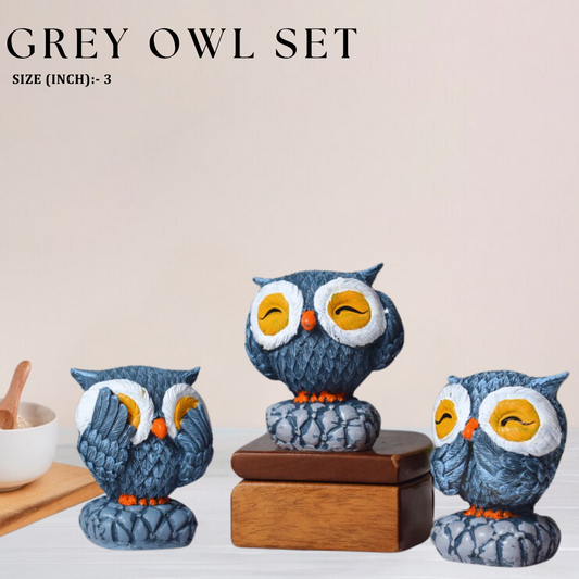 Grey Owl Set