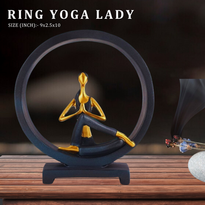 Ring Yoga lady